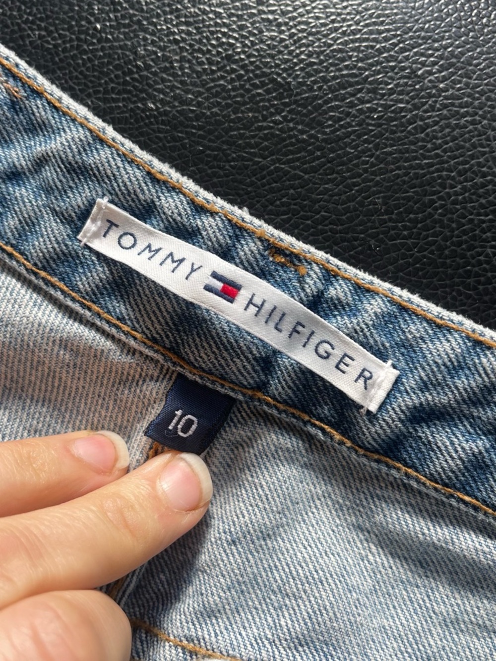 NWT Y2K Deadstock Tommy Hilfiger Perfect T High Rise Mom Straight Leg Jeans - Picture 11 of 13